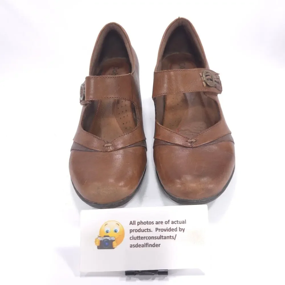 Cobb Hill By New Balance Heeled Mary Jane Shoe Womens Size 7 CAI18AL Brown